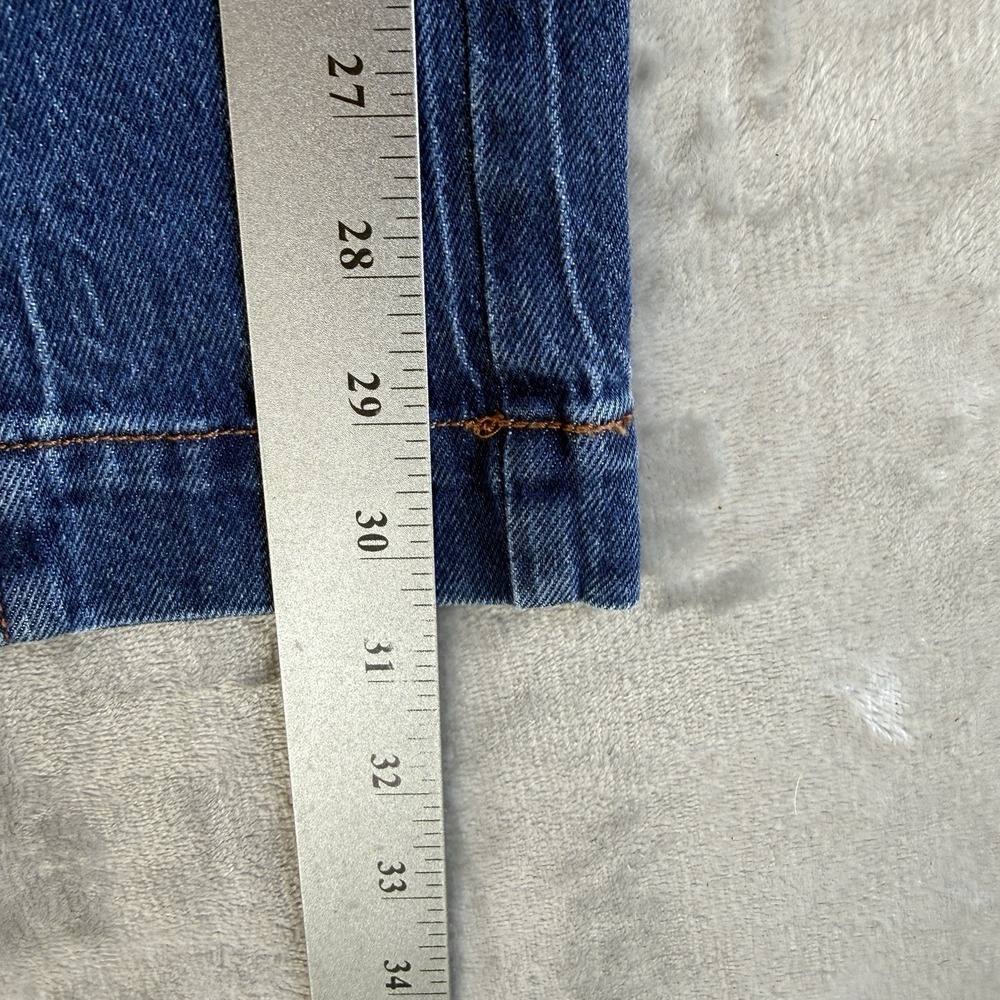 Loft The Straight High Rise Regular Medium Wash Jeans Size 31 NWT 31/12 - Picture 5 of 8